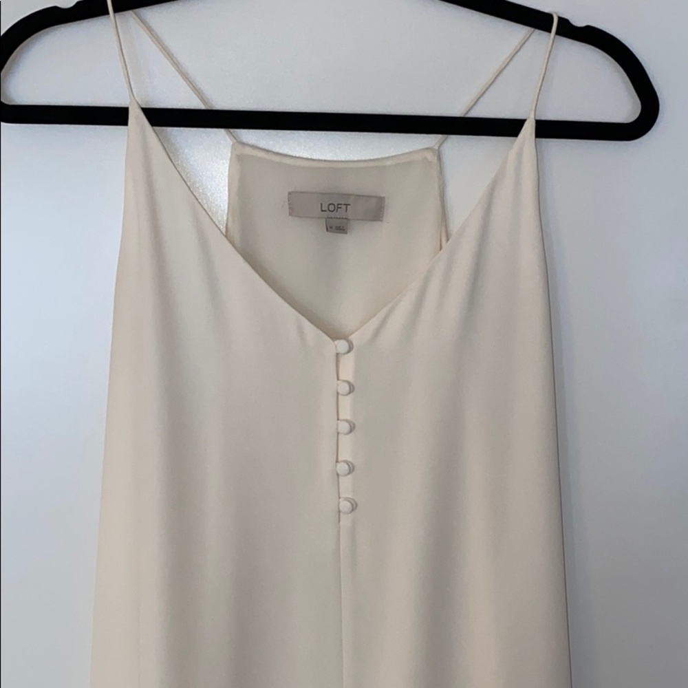 Loft Off White Top